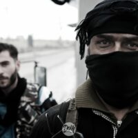 A normal day of war, Aleppo.